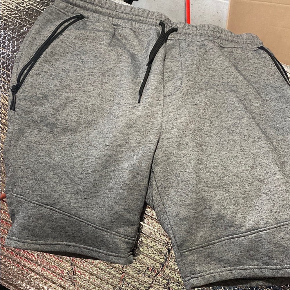 Men's Gray Casual Shorts